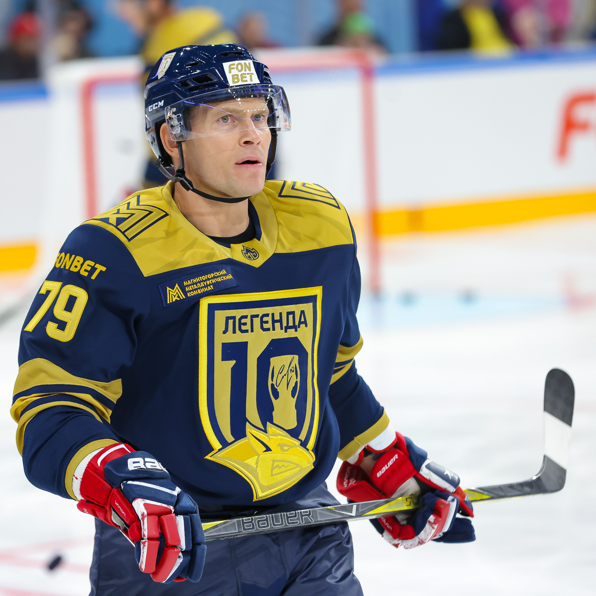 Игровой свитер Николая Пронина с Легендарного матча Сергея Мозякина