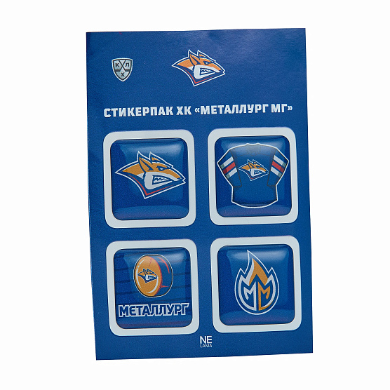 Набор объёмных наклеек "Металлург" 2502 (2*2см)