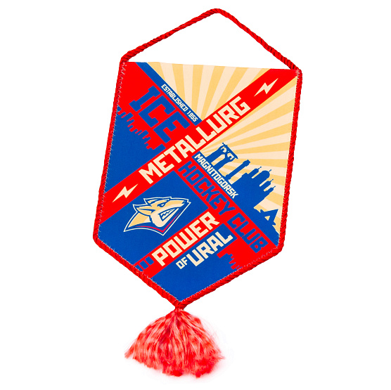 Вымпел "Металлург" 2502 (15*22 шнур)