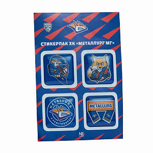 Набор объёмных наклеек "Металлург" 2501 (2*2 см)